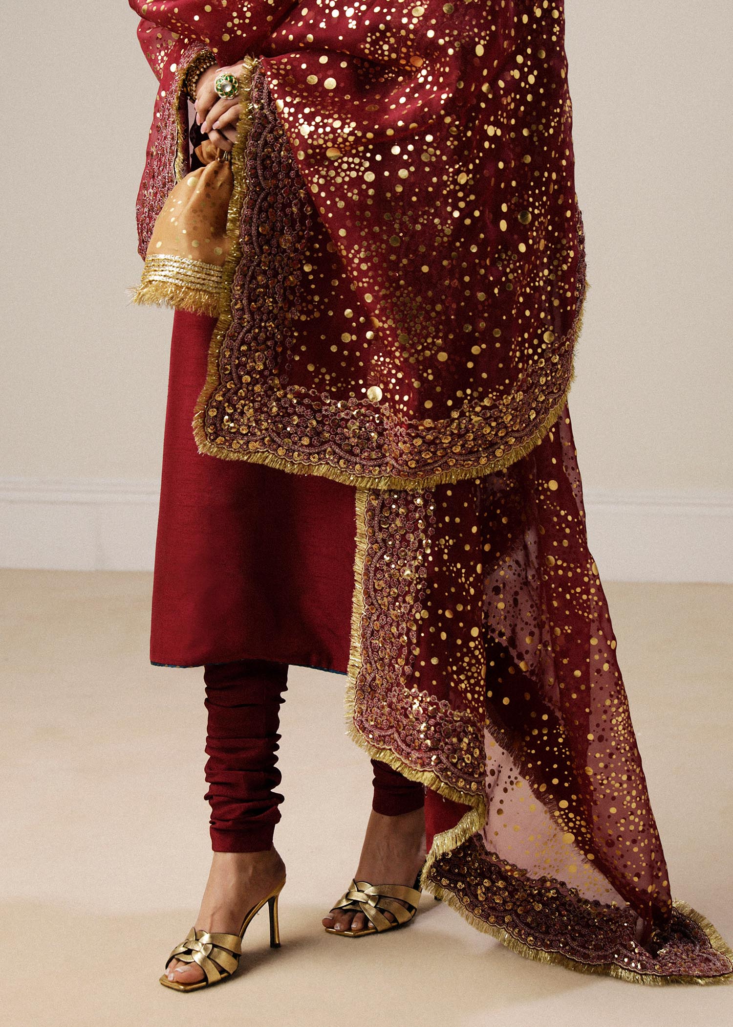 Hussain Rehar | Luxury Formals | Surkh - by - Libasekhas UK - Registered Vendor of : Hussain Rehar - 100% Original Designer Dresss