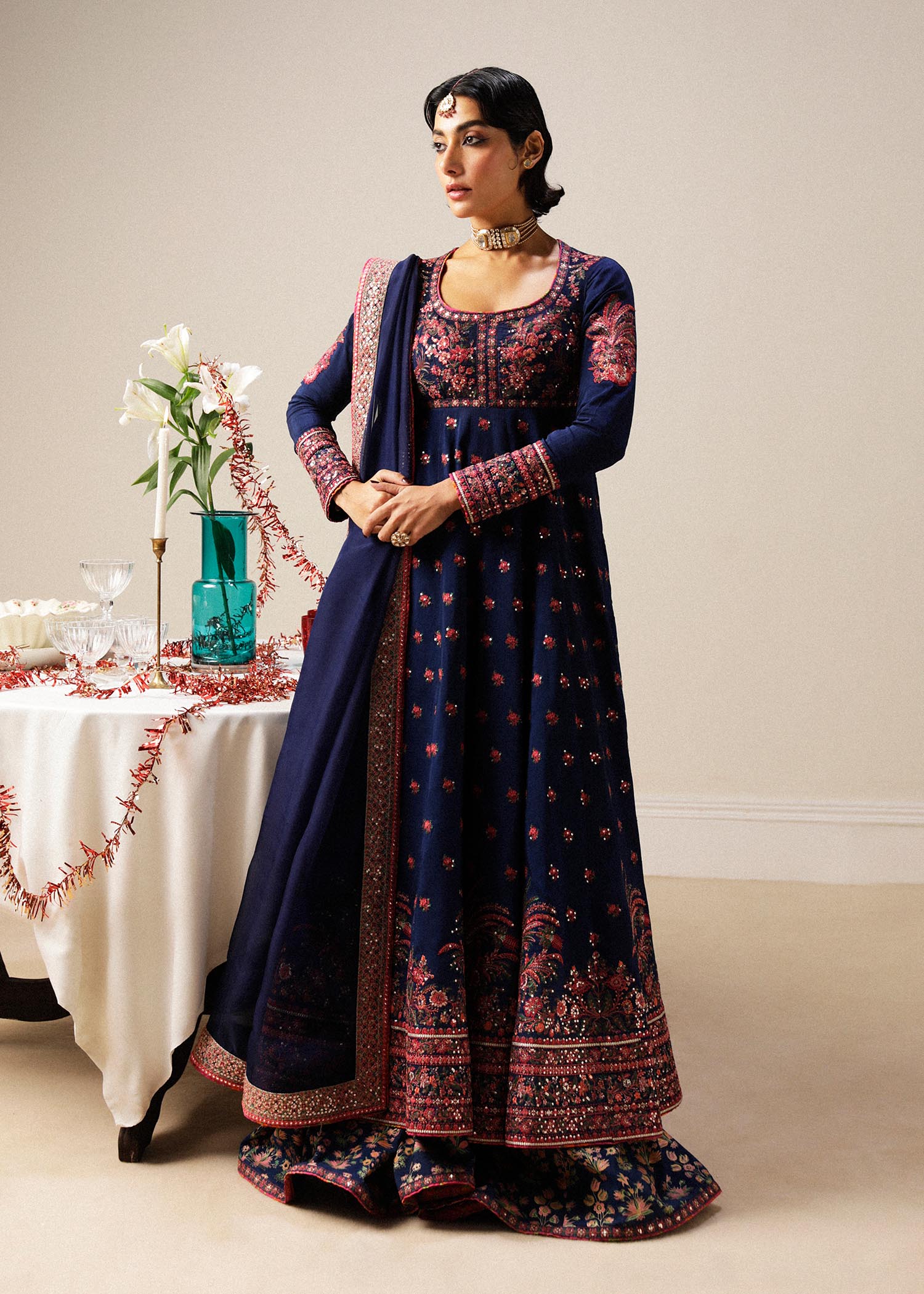 Hussain Rehar | Luxury Formals | Raajhi - by - Libasekhas UK - Registered Vendor of : Hussain Rehar - 100% Original Designer Dresss