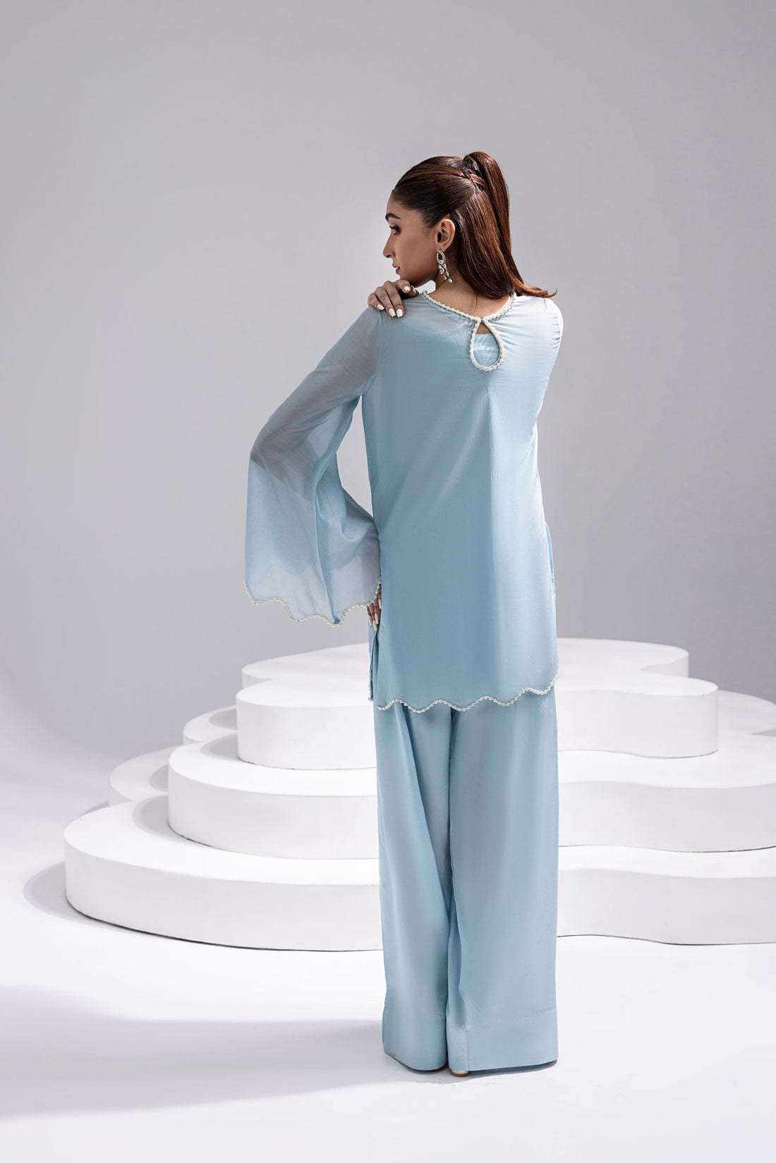 Amani | Aira Festive Wear | OCEAN BREEZE - by Libasekhas UK - Registered Vendor of : Amani - 100% Original Designer Dress