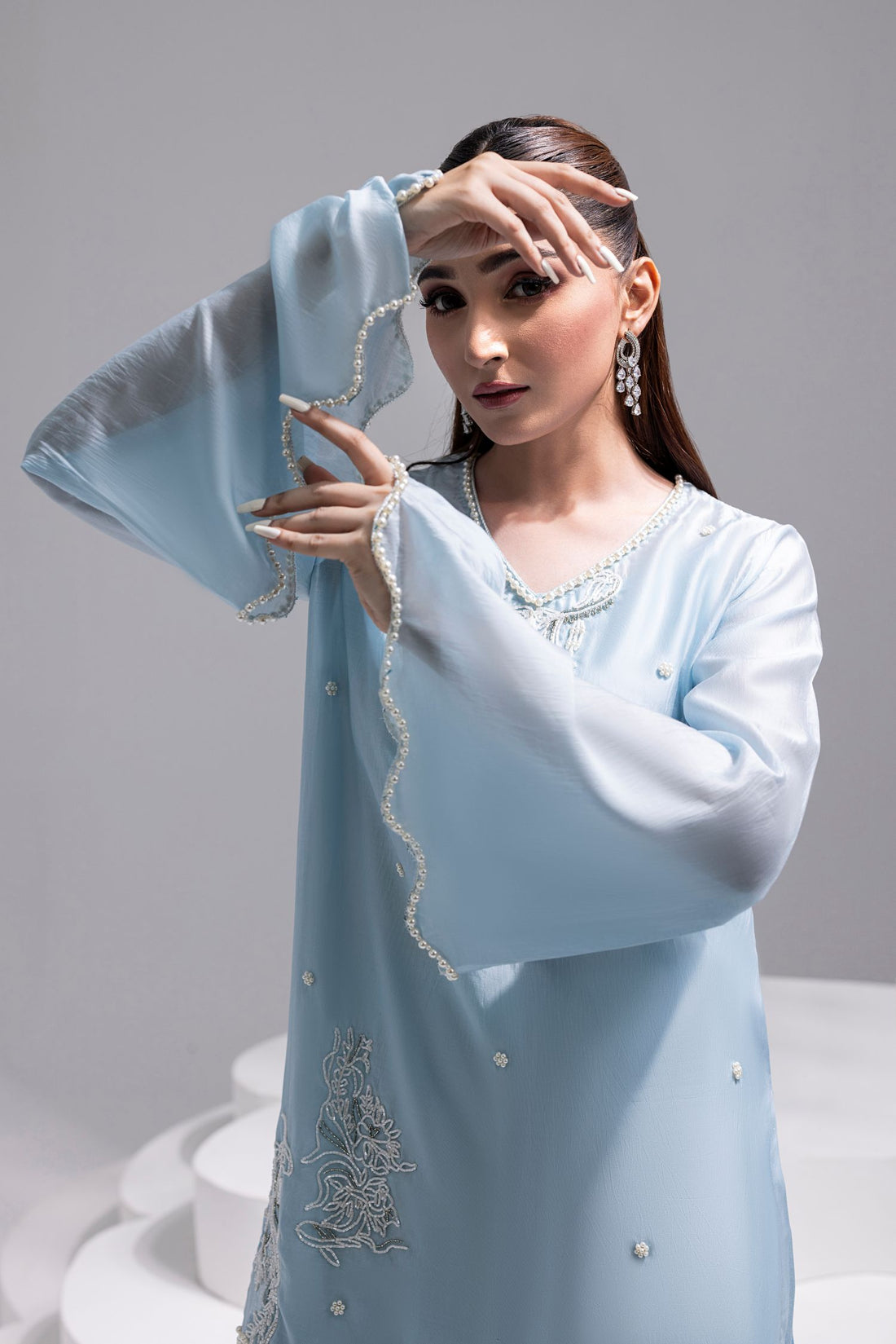Amani | Aira Festive Wear | OCEAN BREEZE - by Libasekhas UK - Registered Vendor of : Amani - 100% Original Designer Dress