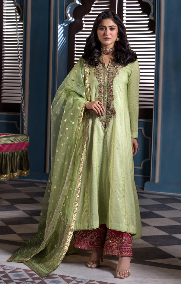Maya | Mehr o Mah Formals | LUSTRE - by - Libasekhas UK - Registered Vendor of : Maya - 100% Original Designer Dresss