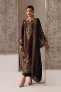 Qalamkar | Q Line Linen 26 | QLW-04 SHAHEEN - by Libasekhas UK - Registered Vendor of : Qalamkar - 100% Original Designer Dress