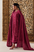 Qalamkar | Q Line Linen 26 | QLW-02 ALEENA - by Libasekhas UK - Registered Vendor of : Qalamkar - 100% Original Designer Dress
