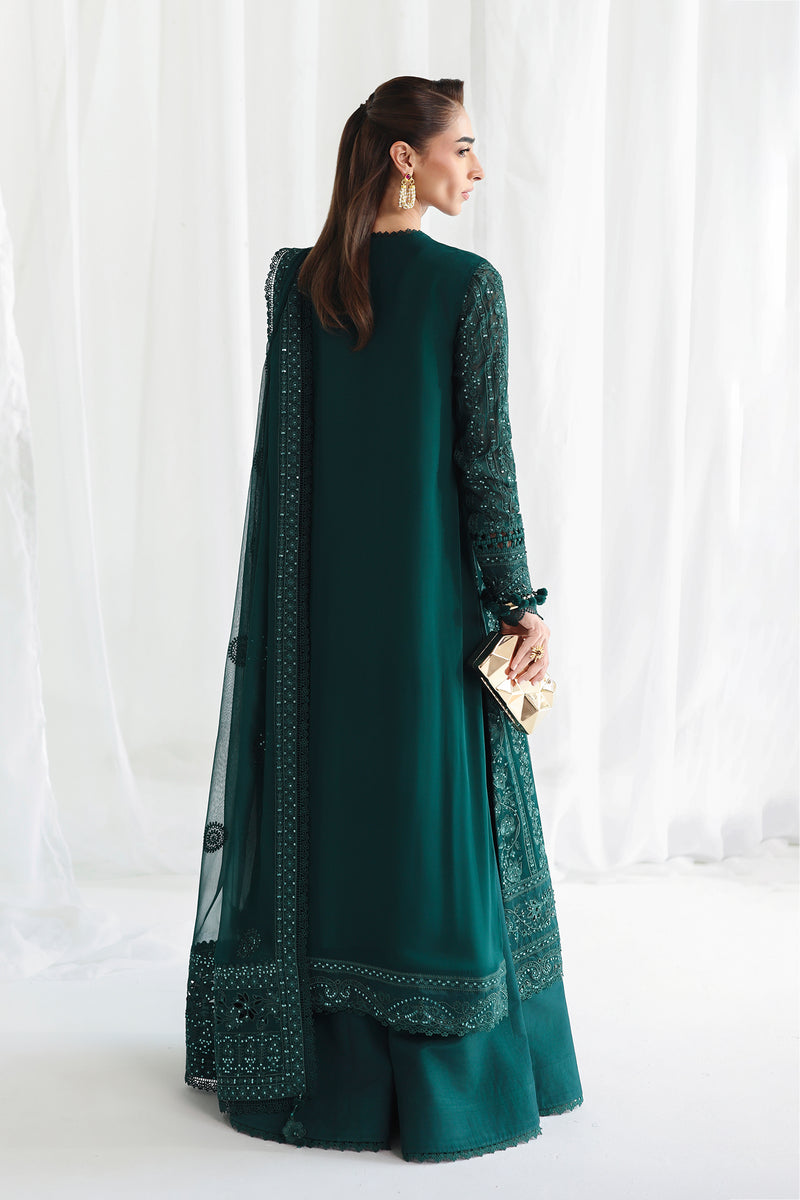 Qalamkar | Chiffon 26 | QCC-05 JANAAN - by Libasekhas UK - Registered Vendor of : Qalamkar - 100% Original Designer Dress