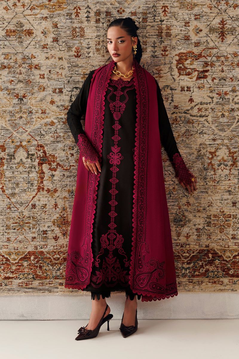 Qalamkar | Q Line Linen 26 | QLW-12 Yani - by Libasekhas UK - Registered Vendor of : Qalamkar - 100% Original Designer Dress