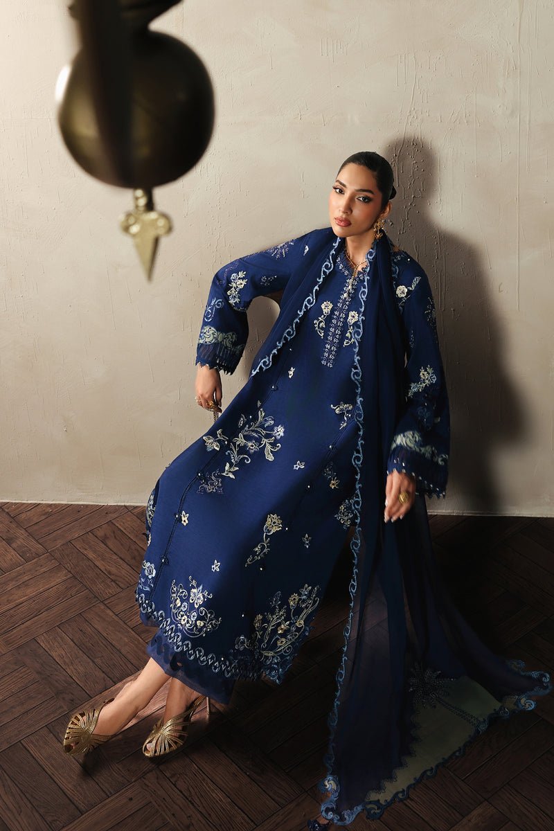 Qalamkar | Luxury Pret 26 | QLP-07 - Calina - by Libasekhas UK - Registered Vendor of : Qalamkar - 100% Original Designer Dress