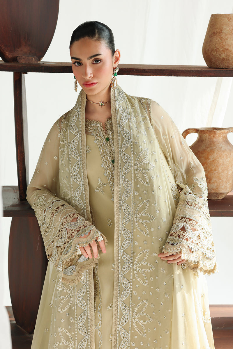 Qalamkar | Chiffon 26 | QCC-01 DEENA - by Libasekhas UK - Registered Vendor of : Qalamkar - 100% Original Designer Dress
