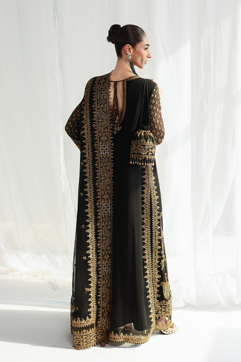 Qalamkar | Chiffon 26 | QCC-06 WALIYA - by Libasekhas UK - Registered Vendor of : Qalamkar - 100% Original Designer Dress