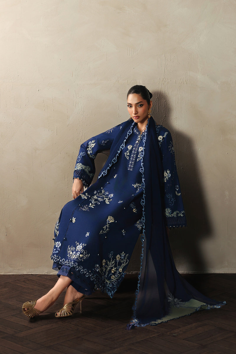 Qalamkar | Luxury Pret 26 | QLP-07 - Calina - by Libasekhas UK - Registered Vendor of : Qalamkar - 100% Original Designer Dress