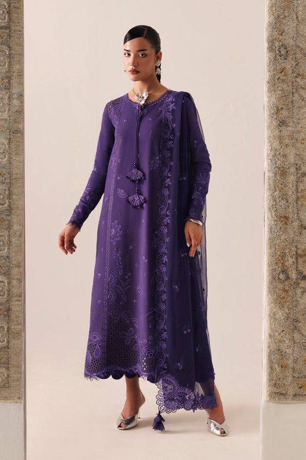 Qalamkar | Q Line Linen 26 | QLW-05 ZEEMAL - by Libasekhas UK - Registered Vendor of : Qalamkar - 100% Original Designer Dress
