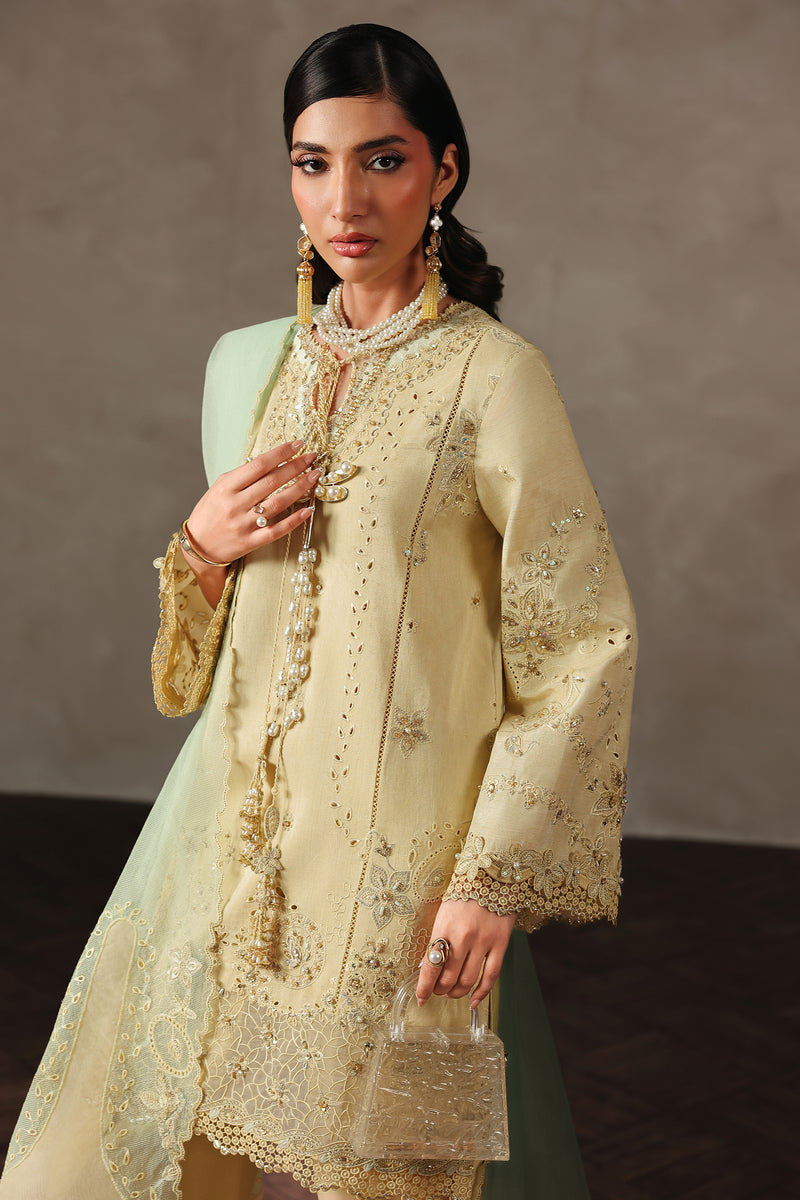 Qalamkar | Luxury Pret 26 | QLP-04 - Oriana - by Libasekhas UK - Registered Vendor of : Qalamkar - 100% Original Designer Dress