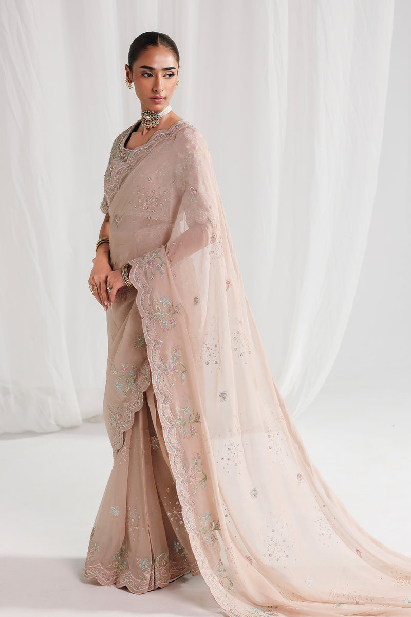 Qalamkar | Chiffon 26 | QCC-04 NOVERA - by Libasekhas UK - Registered Vendor of : Qalamkar - 100% Original Designer Dress