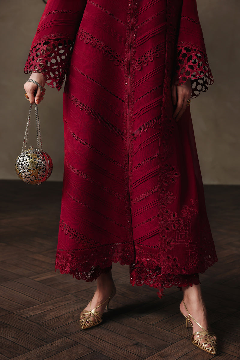 Qalamkar | Luxury Pret 26 | QLP-06 - Luna - by Libasekhas UK - Registered Vendor of : Qalamkar - 100% Original Designer Dress