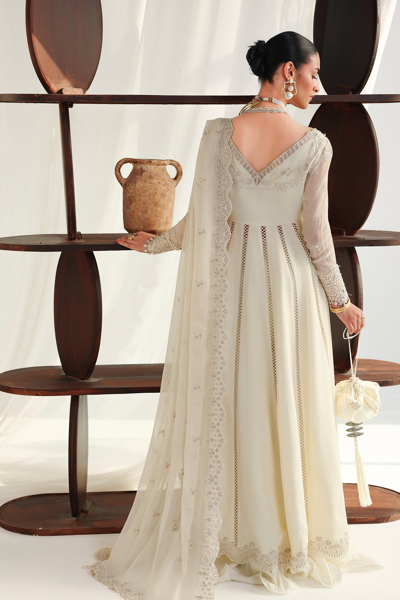 Qalamkar | Chiffon 26 | QCC-07 AMERA - by Libasekhas UK - Registered Vendor of : Qalamkar - 100% Original Designer Dress