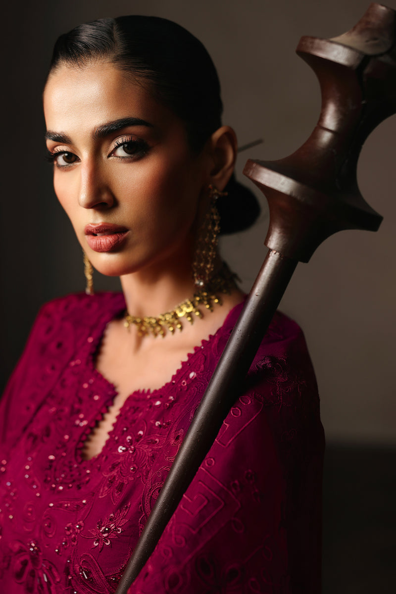 Qalamkar | Luxury Pret 26 | QLP-06 - Luna - by Libasekhas UK - Registered Vendor of : Qalamkar - 100% Original Designer Dress