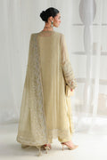 Qalamkar | Chiffon 26 | QCC-01 DEENA - by Libasekhas UK - Registered Vendor of : Qalamkar - 100% Original Designer Dress