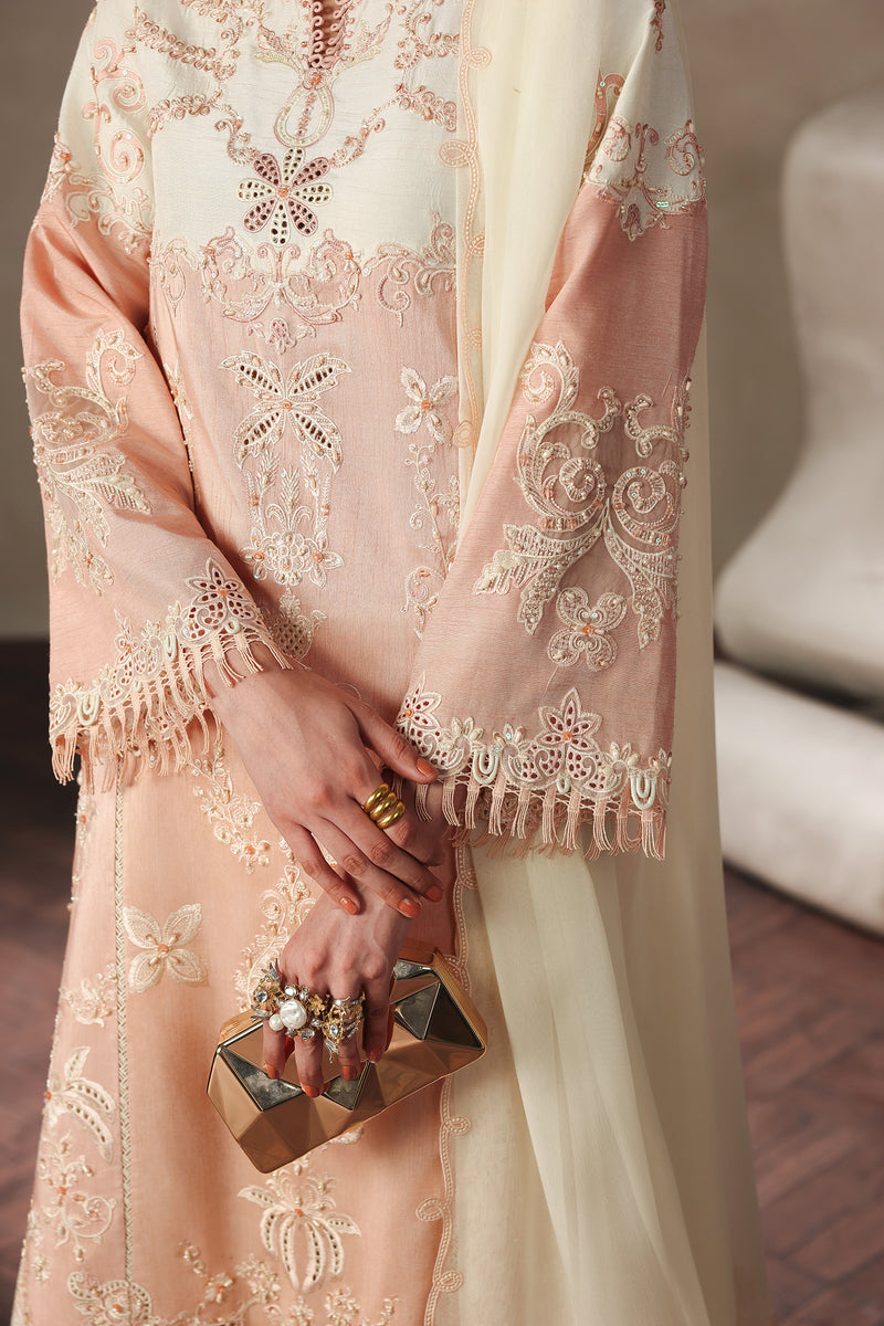 Qalamkar | Luxury Pret 26 | QLP-08 - Beena - by Libasekhas UK - Registered Vendor of : Qalamkar - 100% Original Designer Dress