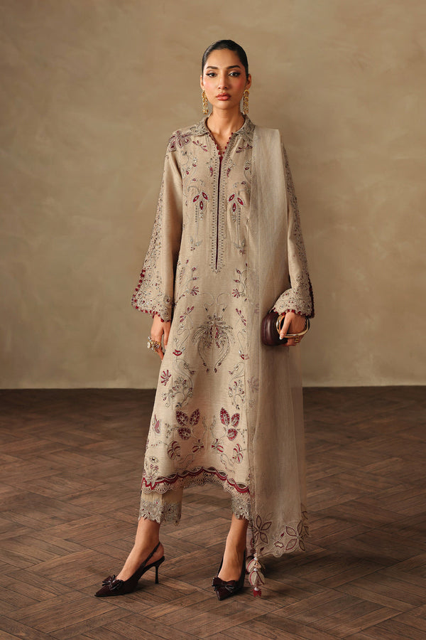 Qalamkar | Luxury Pret 26 | QLP-01 - Veena - by Libasekhas UK - Registered Vendor of : Qalamkar - 100% Original Designer Dress