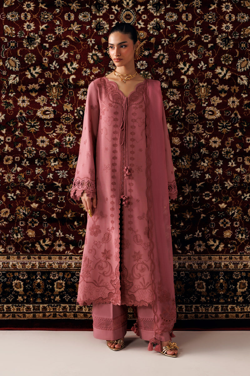 Qalamkar | Q Line Linen 26 | QLW-13 DANIYA - by Libasekhas UK - Registered Vendor of : Qalamkar - 100% Original Designer Dress