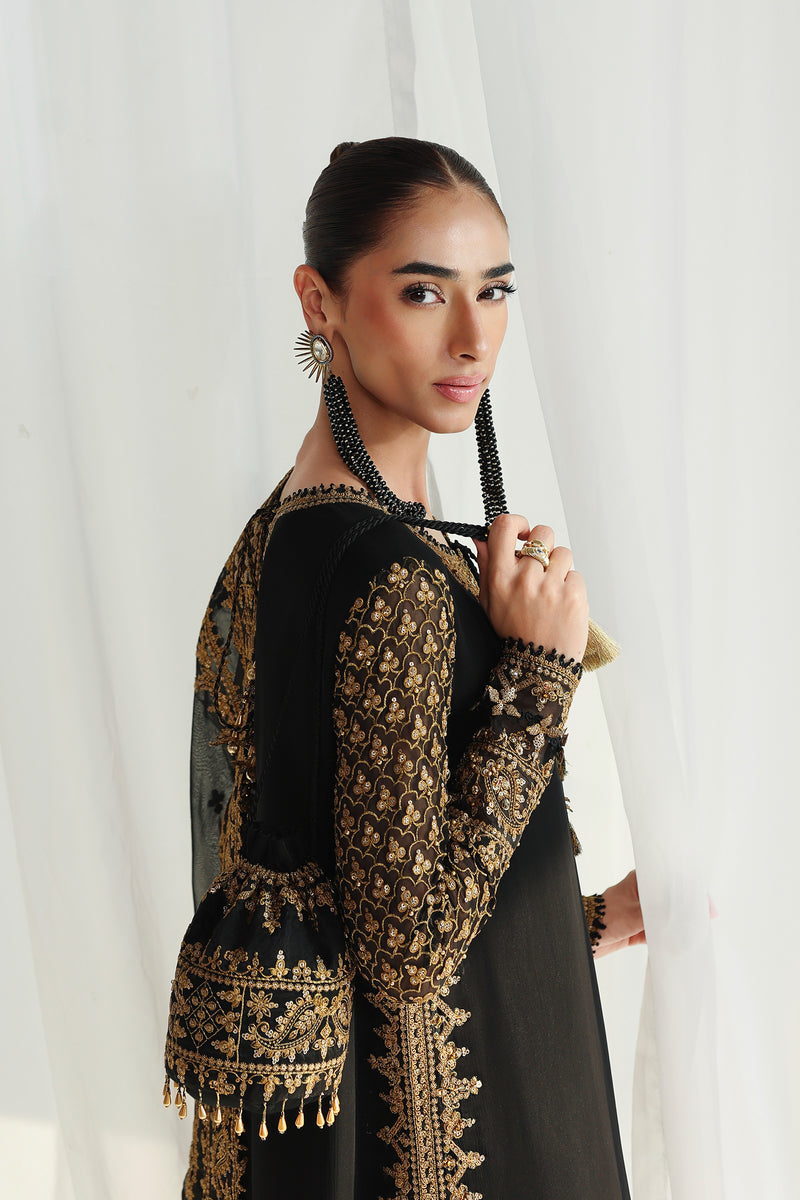 Qalamkar | Chiffon 26 | QCC-06 WALIYA - by Libasekhas UK - Registered Vendor of : Qalamkar - 100% Original Designer Dress