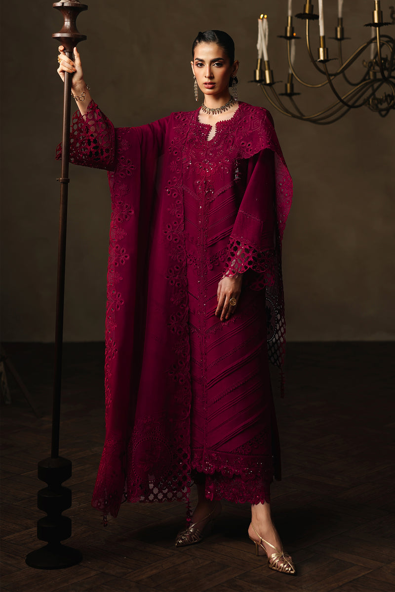 Qalamkar | Luxury Pret 26 | QLP-06 - Luna - by Libasekhas UK - Registered Vendor of : Qalamkar - 100% Original Designer Dress