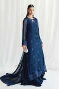 Qalamkar | Chiffon 26 | QCC-02 SHIREEN - by Libasekhas UK - Registered Vendor of : Qalamkar - 100% Original Designer Dress