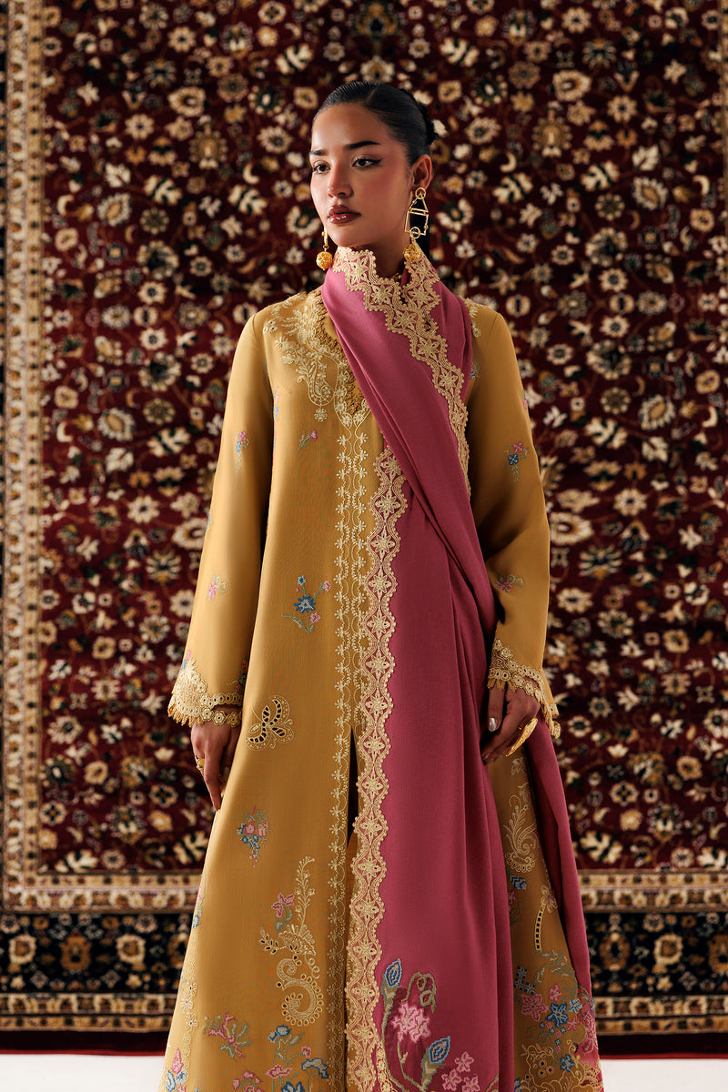 Qalamkar | Q Line Linen 26 | QLW-06 NYRA - by Libasekhas UK - Registered Vendor of : Qalamkar - 100% Original Designer Dress