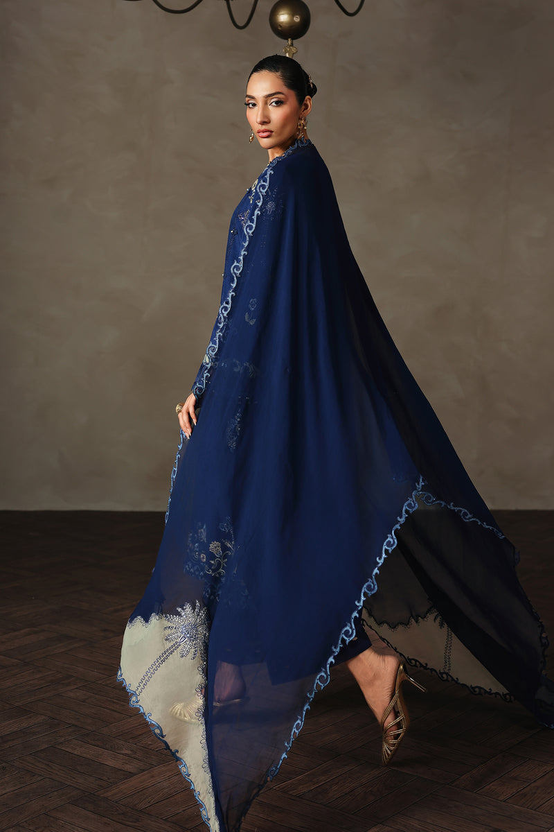Qalamkar | Luxury Pret 26 | QLP-07 - Calina - by Libasekhas UK - Registered Vendor of : Qalamkar - 100% Original Designer Dress