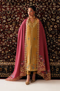 Qalamkar | Q Line Linen 26 | QLW-06 NYRA - by Libasekhas UK - Registered Vendor of : Qalamkar - 100% Original Designer Dress