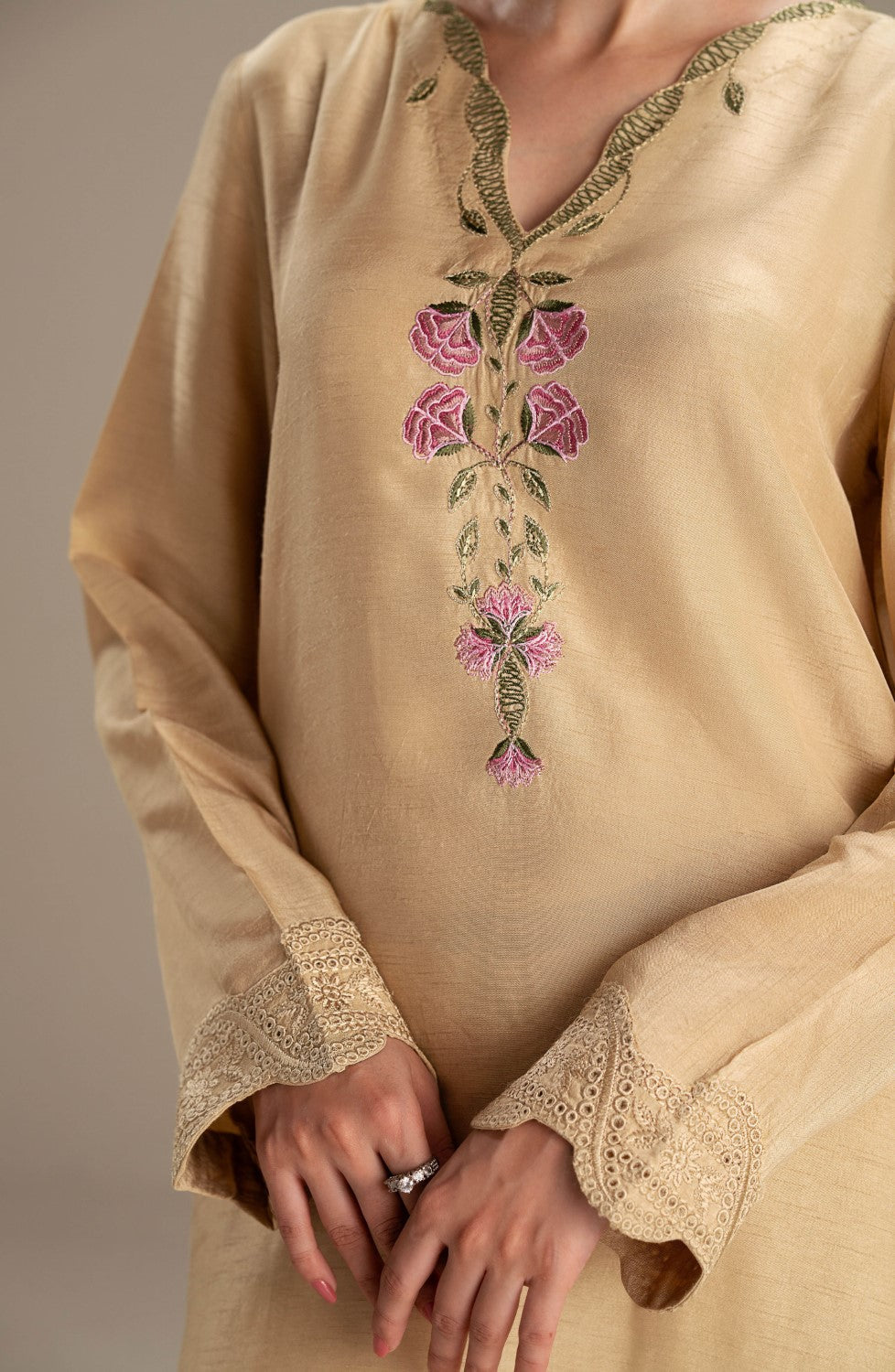 Maryum N Maria | Lagom Ready to Wear | DAISY - MS-24195 - by - Libasekhas UK - Registered Vendor of : Maryam N Maria - 100% Original Designer Dresss