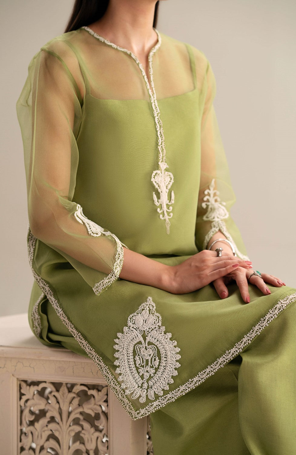 Maryum N Maria | Lagom Ready to Wear | JASMINE - MS-24208 - by - Libasekhas UK - Registered Vendor of : Maryum N Maria - 100% Original Designer Dresss