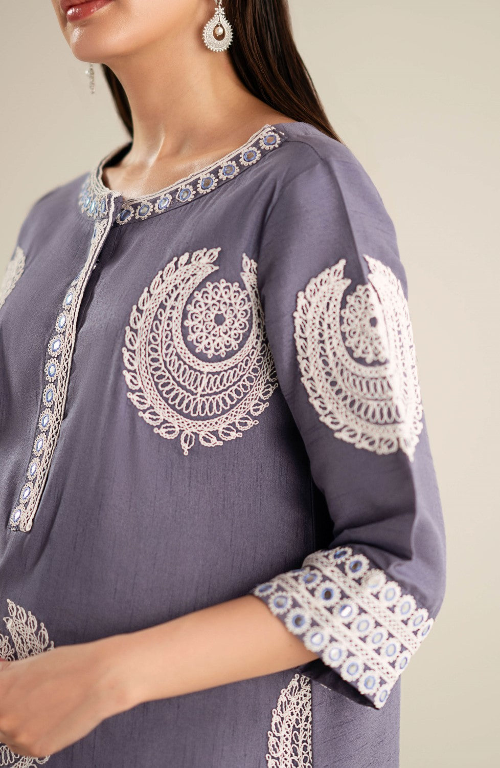 Maryum N Maria | Lagom Ready to Wear | ORCHID - MS-24218 - by - Libasekhas UK - Registered Vendor of : Maryum N Maria - 100% Original Designer Dresss