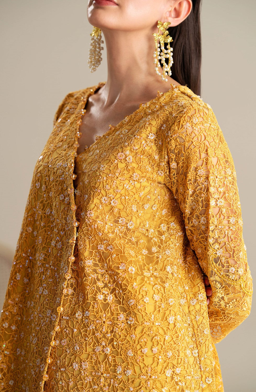 Maryum N Maria | Lagom Ready to Wear | PETUNIA - MS-24220 - by - Libasekhas UK - Registered Vendor of : Maryum N Maria - 100% Original Designer Dresss