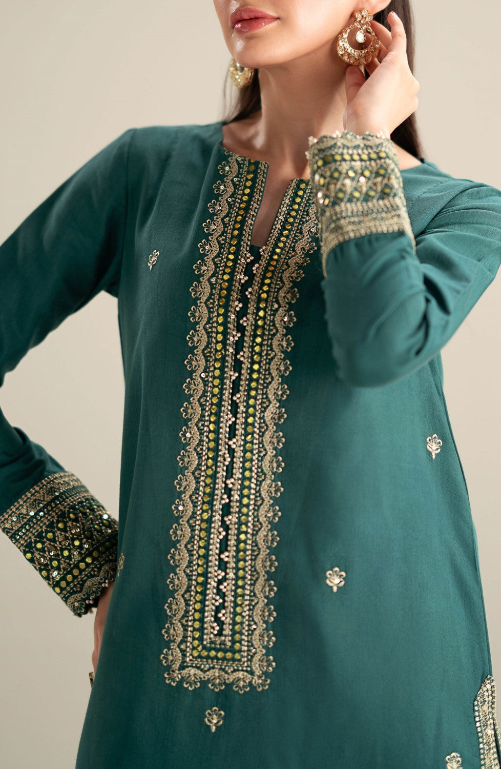 Maryum N Maria | Lagom Ready to Wear | IRIS - MS-24207 - by - Libasekhas UK - Registered Vendor of : Maryum N Maria - 100% Original Designer Dresss