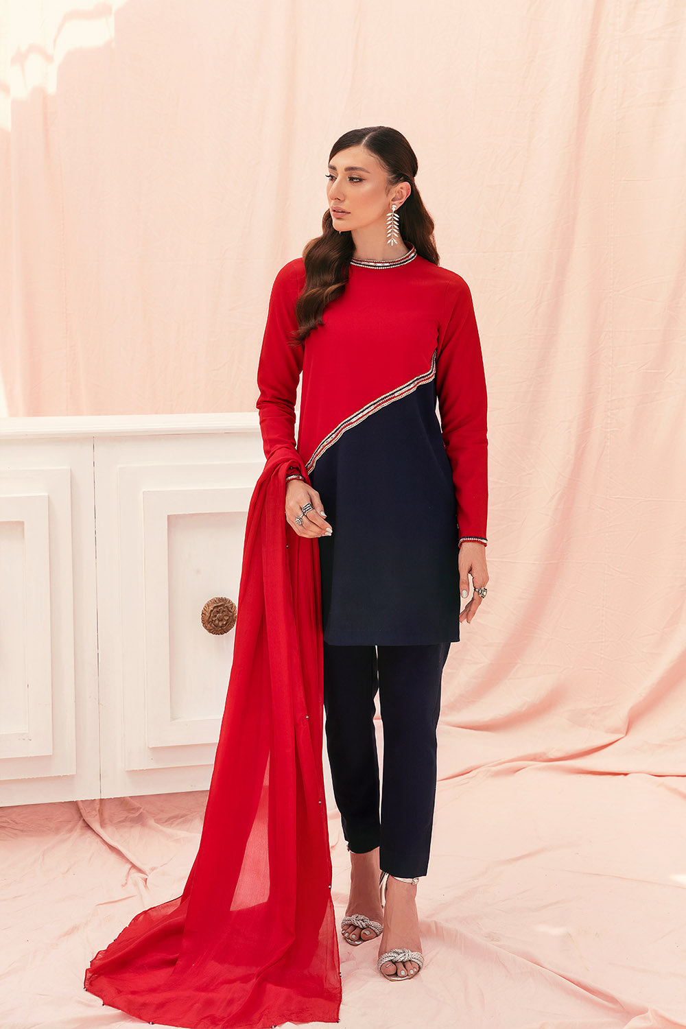 Caia | Pret Collection | DELPHINE - by - Libasekhas UK - Registered Vendor of : Caia - 100% Original Designer Dresss