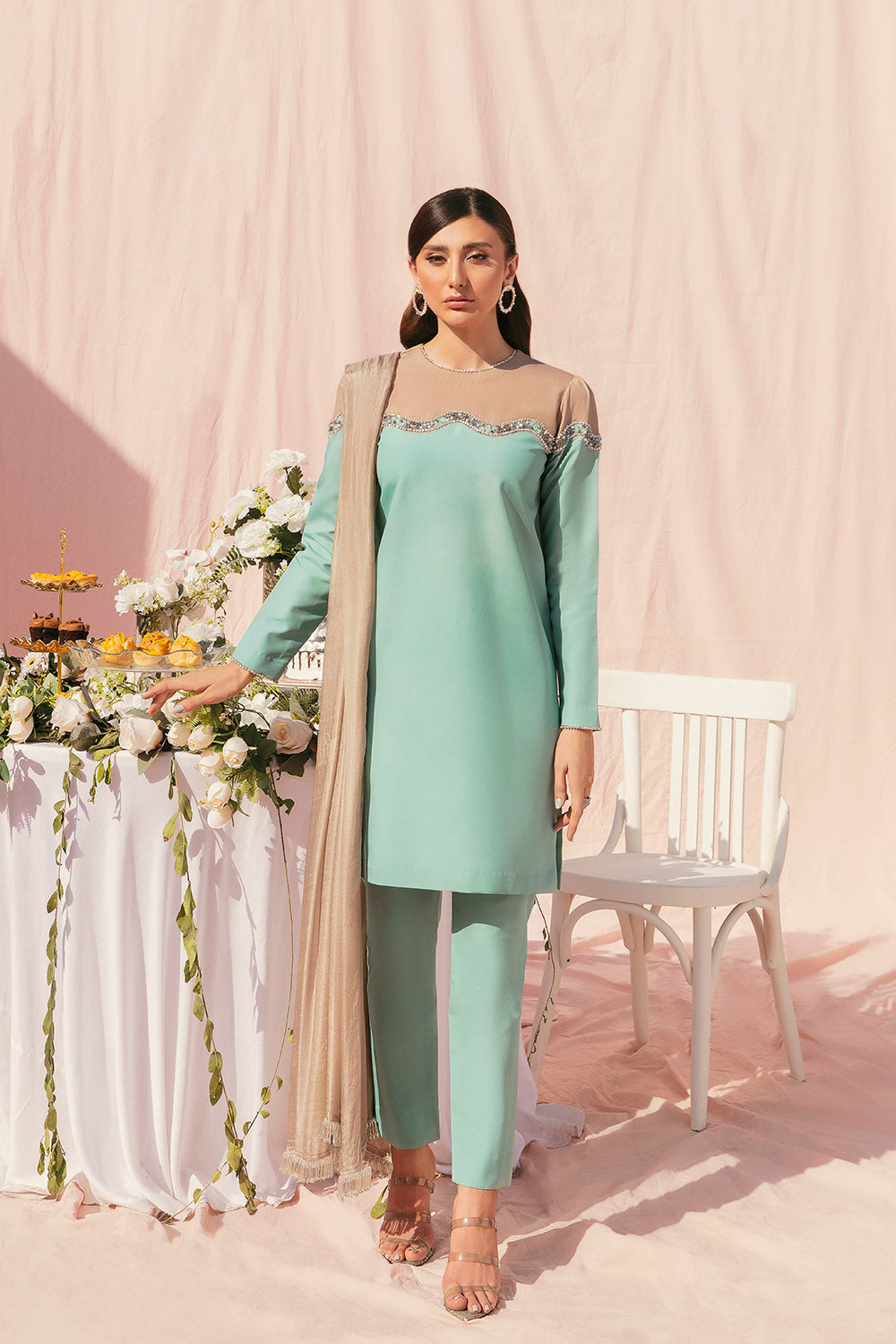 Caia | Pret Collection | EOLIA - by - Libasekhas UK - Registered Vendor of : Caia - 100% Original Designer Dresss