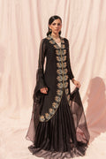 Caia | Pret Collection | NOIR - by - Libasekhas UK - Registered Vendor of : Caia - 100% Original Designer Dresss