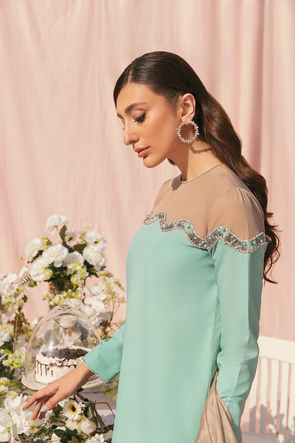 Caia | Pret Collection | EOLIA - by - Libasekhas UK - Registered Vendor of : Caia - 100% Original Designer Dresss