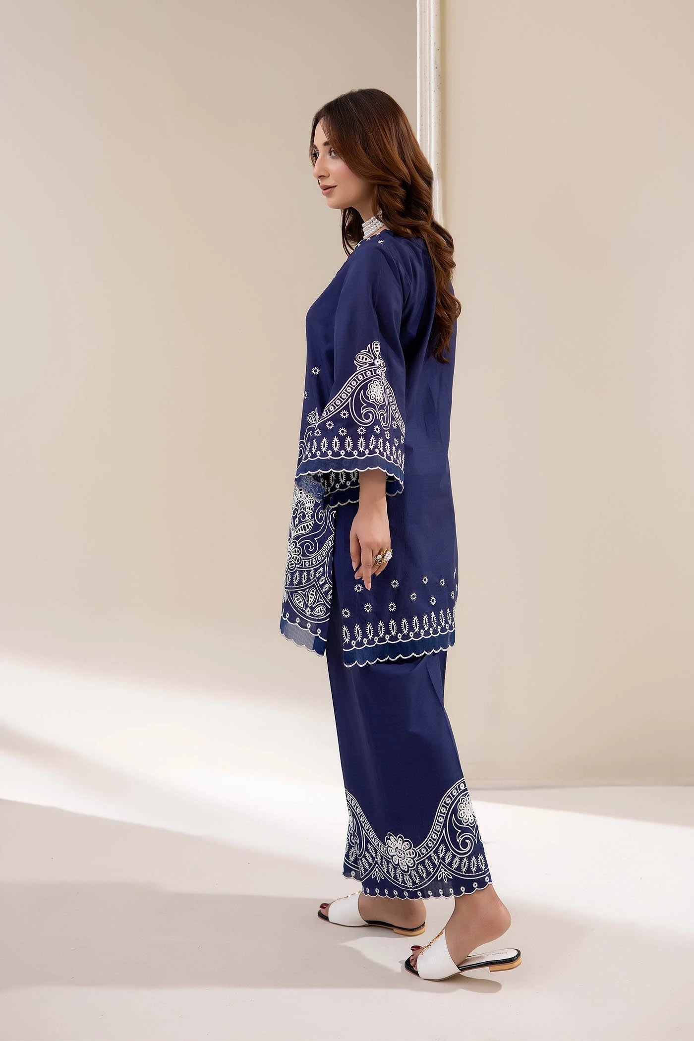 Adans Libas | Embrodiered Co Ord Sets | 4062 - by Libasekhas UK - Registered Vendor of : Adans Libas - 100% Original Designer Dress