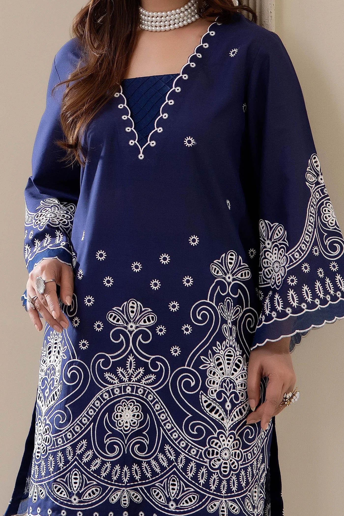 Adans Libas | Embrodiered Co Ord Sets | 4062 - by Libasekhas UK - Registered Vendor of : Adans Libas - 100% Original Designer Dress