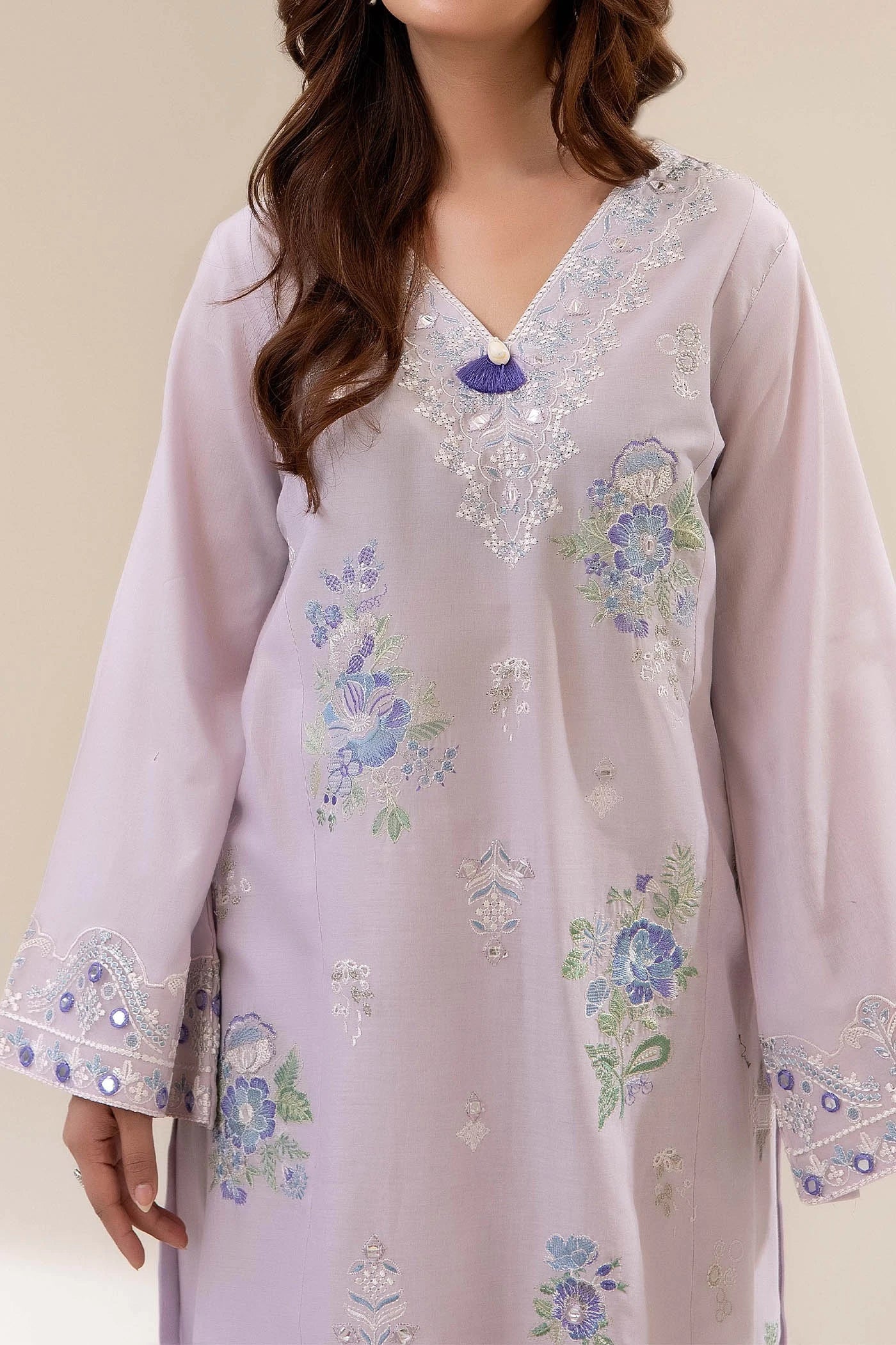 Adans Libas | Embrodiered Co Ord Sets | 4063 - by Libasekhas UK - Registered Vendor of : Adans Libas - 100% Original Designer Dress