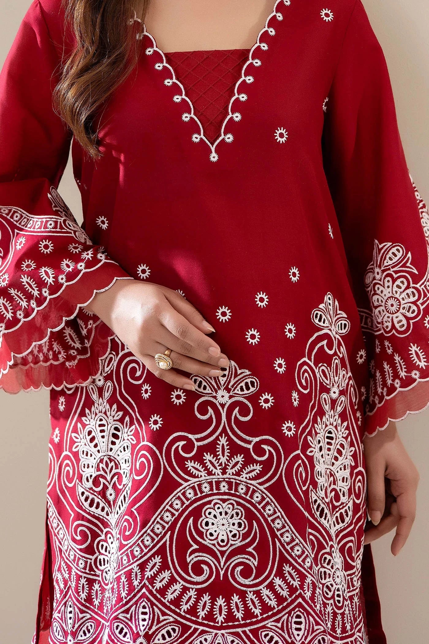 Adans Libas | Embrodiered Co Ord Sets | 4067 - by Libasekhas UK - Registered Vendor of : Adans Libas - 100% Original Designer Dress