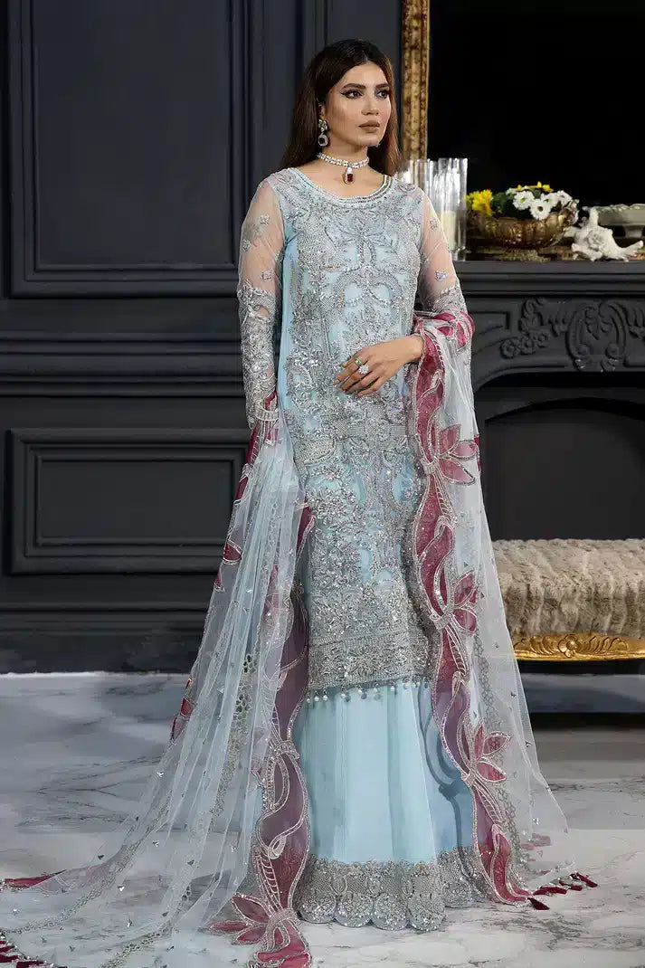 Imrozia Premium | Andaaz e Khaas Formals 23 | IB-46 Azeen - by - Libasekhas UK - Registered Vendor of : Imrozia Premium - 100% Original Designer Dresss