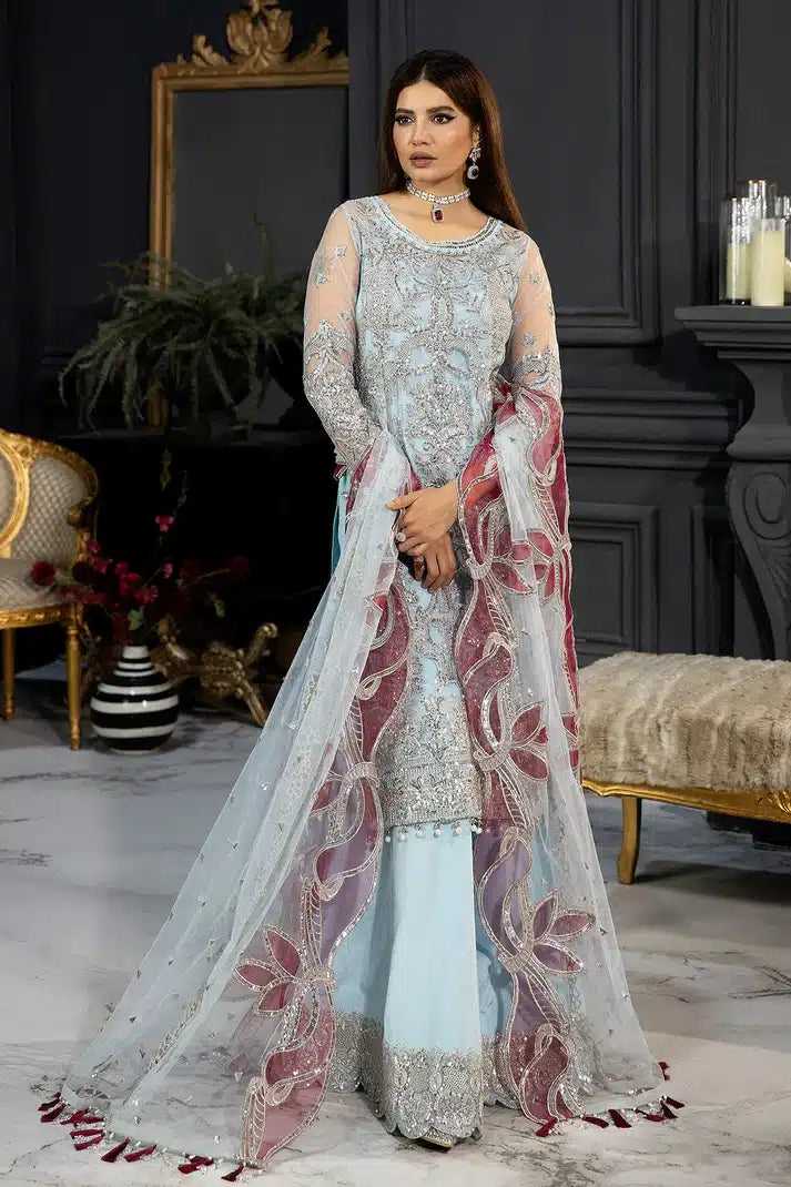 Imrozia Premium | Andaaz e Khaas Formals 23 | IB-46 Azeen - by - Libasekhas UK - Registered Vendor of : Imrozia Premium - 100% Original Designer Dresss