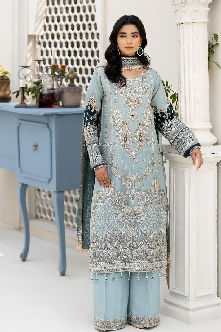 Imrozia Premium | Baad e Saba | IP-48 Zebaish - by - Libasekhas UK - Registered Vendor of : Imrozia Premium - 100% Original Designer Dresss
