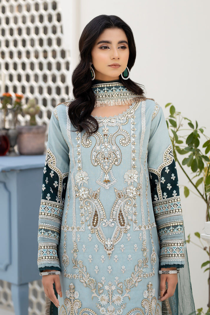 Imrozia Premium | Baad e Saba | IP-48 Zebaish - by - Libasekhas UK - Registered Vendor of : Imrozia Premium - 100% Original Designer Dresss
