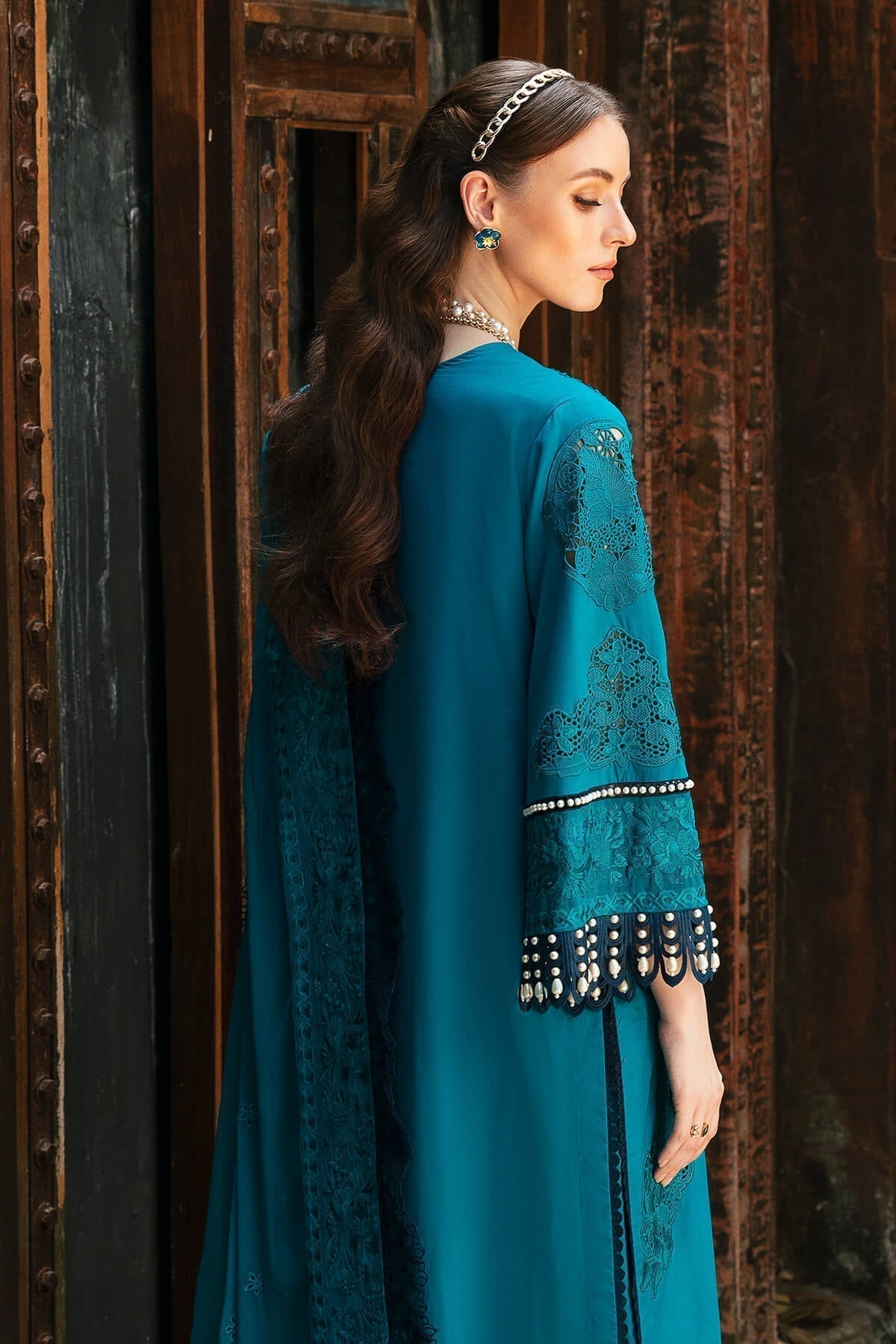 Imrozia Premium | Reve Luxury Lawn | S.L 55 Camila - by - Libasekhas UK - Registered Vendor of : Imrozia Premium - 100% Original Designer Dresss