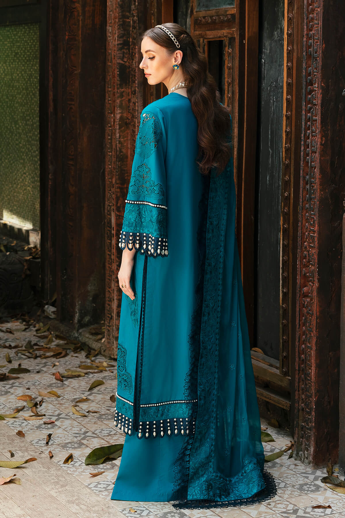 Imrozia Premium | Reve Luxury Lawn | S.L 55 Camila - by - Libasekhas UK - Registered Vendor of : Imrozia Premium - 100% Original Designer Dresss