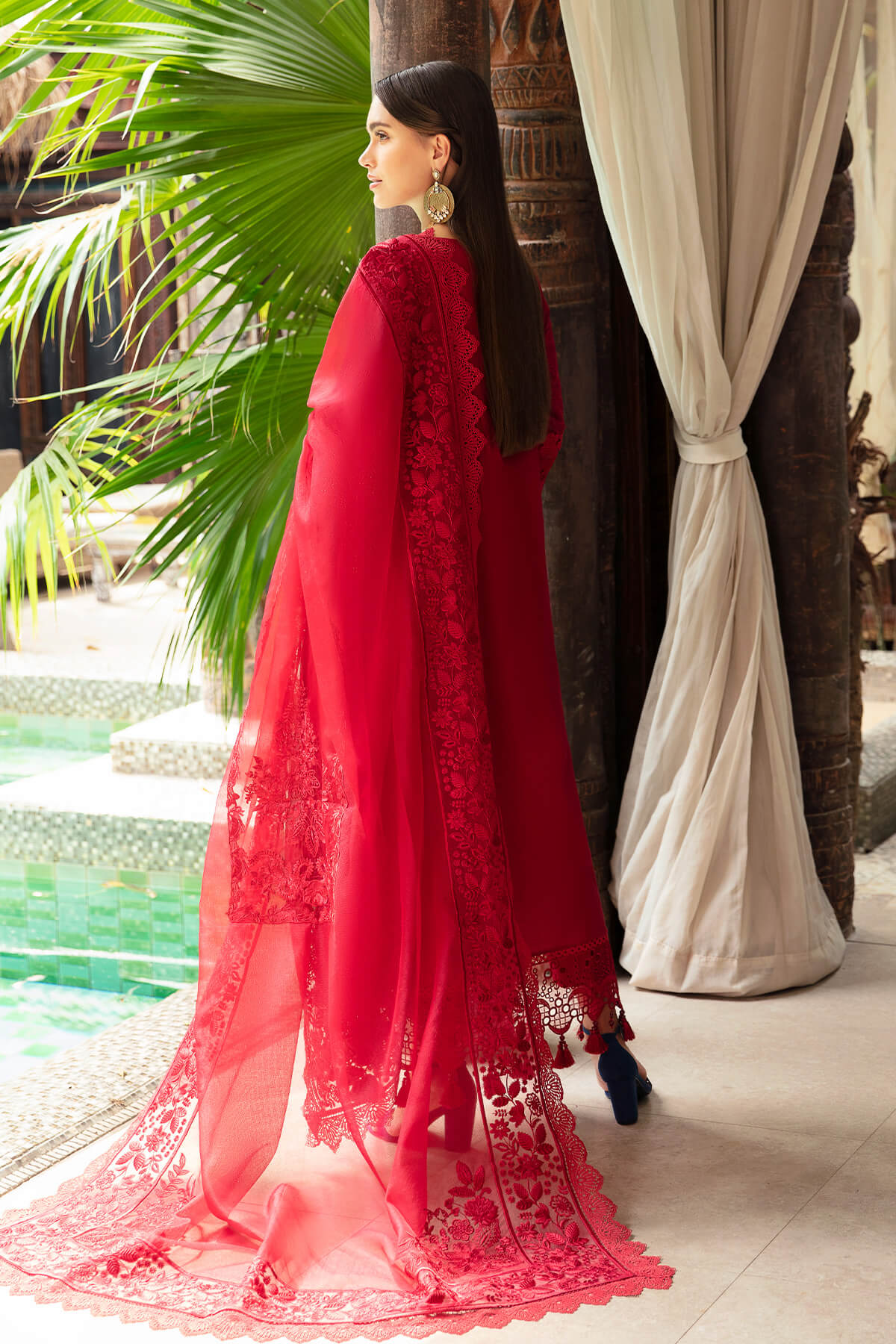 Imrozia Premium | Reve Luxury Lawn | S.L 56 Julia - by - Libasekhas UK - Registered Vendor of : Imrozia Premium - 100% Original Designer Dresss