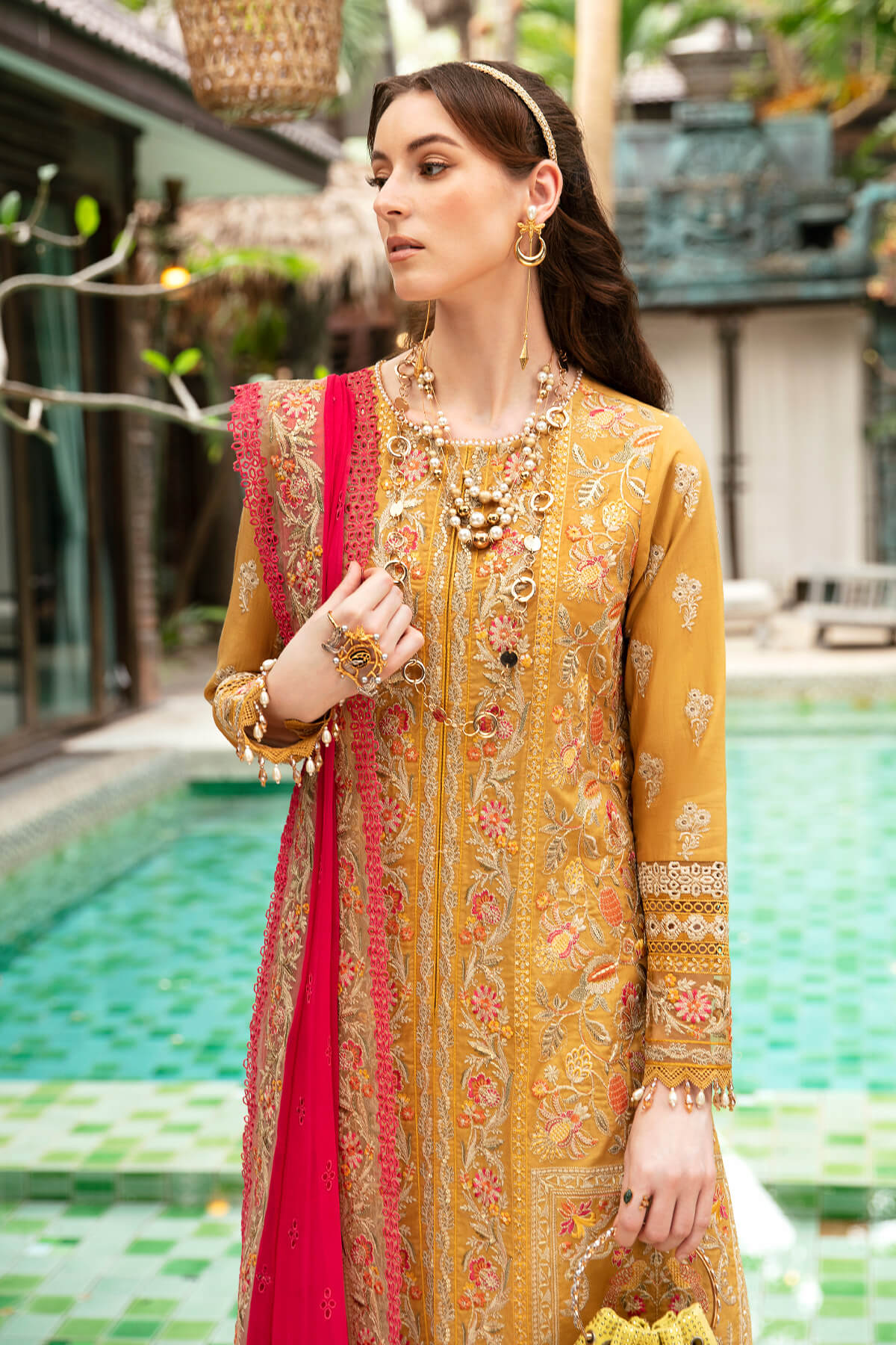 Imrozia Premium | Reve Luxury Lawn | S.L 53 Elea - by - Libasekhas UK - Registered Vendor of : Imrozia Premium - 100% Original Designer Dresss
